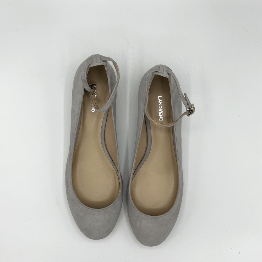 Lands’ End Ballet Flats (with Straps)